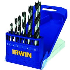 Kit Brocas para Madeira 7 peças 3 a 10mm 1865317 Irwin