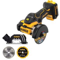 KIT SERRA CIRCULAR 3POL 20V + 2 BATERIAS 5AH DCS438B DEWALT