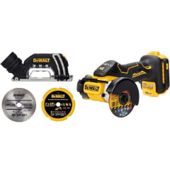 KIT SERRA CIRCULAR 3POL 20V + 2 BATERIAS 5AH DCS438B DEWALT