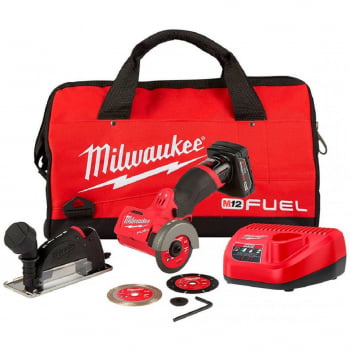 KIT SERRA CIRCULAR 3 POL M12 FUEL MILWAUKEE 2522