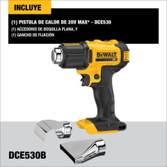 Soprador Térmico 20v Max 532ºc Sem Bateria Dce530 b Dewalt