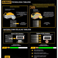 BATERIA 20V MAX 8AH XR POWERPACK DCB2108-B3 DEWALT