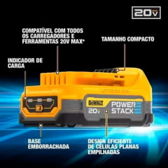 BATERIA COMPACTA 20V  MAX 5AH POWERSTACK DCBP520-B3