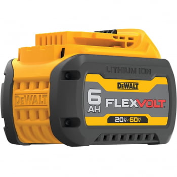 Bateria De Lítio 20V 60V Max 6.0ah Flexvolt DCB606 B3 DEWALT
