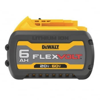 Bateria De Lítio 20V 60V Max 6.0ah Flexvolt DCB606 B3 DEWALT