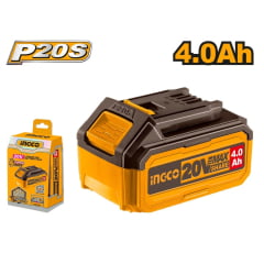 Bateria Íon-Lítio INGCO 4Ah 20V Linha P20S FBLI20021