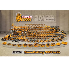 Bateria Íon-Lítio INGCO 4Ah 20V Linha P20S FBLI20021