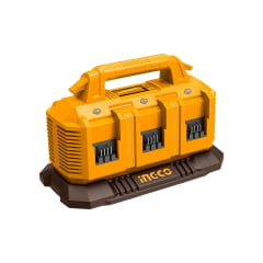 Carregador De Baterias 6 Portas 4Ah Bivolt Fcli2064-9 Ingco