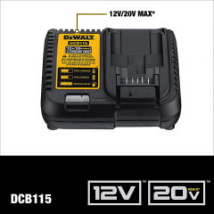 Kit 2 Baterias 5Ah 20V + Carregador + Bolsa DCB205C2K Dewalt