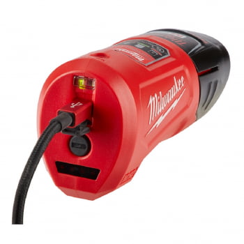 PORTA BATERIA COM CARREGADOR USB M12 48-59-1201 MILWAUKEE 