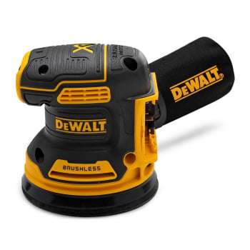 KIT LIXADEIRA ROTO ORBITAL 5" À BATERIA 20V BRUSHLESS DCW210 B DEWALT