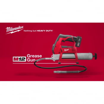 Engraxadeira À bateria 12V 8.000 PSI 2446-20 Milwaukee