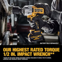 Chave de Impacto 1/2" 20V XR Brushless Alto Torque DCF961 DEWALT