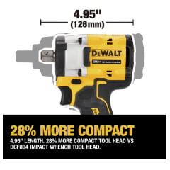 Chave Impacto 1/2 20v XR Brushless Atomic DCF922 B Dewalt