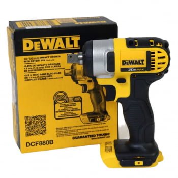 Kit Chave De Impacto 1/2" à bateria 20V 203Nm Dcf880 b Dewalt