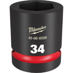 KIT CHAVE DE IMPACTO 1" À BATERIA 18V + KIT SOQUETE FUEL 2867-20 MILWAUKEE