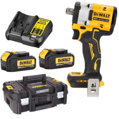 Kit Maleta Chave Impacto 1/2 20v Brushless DCF922 Dewalt