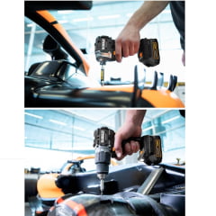 Kit Furadeira + Parafusadeira de Impacto McLaren F1 Team 20V XR - Edição Limitada  DCK200ME2GT-BR Dewalt