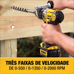 Kit Parafusadeira Furad Impacto 1/2" 20V DCD985L2-B2 DEWALT