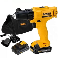 Kit Parafusadeira Furadeira 3/8 12v 2 bat DCD700LC2 Dewalt