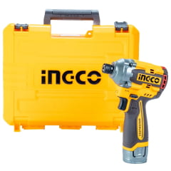 Kit Parafusadeira Impacto 16V 1/4'' 170Nm CIRLI16178-9 Ingco 