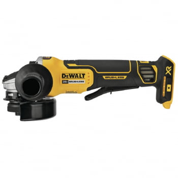 Kit Esmerilhadeira 4 1/2" 5" À Bateria 20V Brushless DCG413 B DEWALT