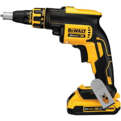 Parafusadeira 1/4" Drywall à bateria 20V 30Nm Brushless DCF620 B DEWALT