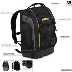 MOCHILA PARA FERRAMENTAS PROFISSIONAL 18'' TB-66C TOUGHBUILT