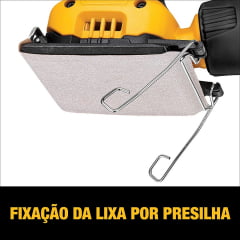 Lixadeira Orbital Treme Treme 220V 230W 14000opm DWE6411 B2 DeWalt