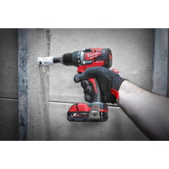 KIT PARAF/FURAD IMP. 1/2" + PARAF IMP.1/4" 18V BRUSHLESS + MOCHILA 2900-259CBP MILWAUKEE