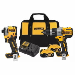 Kit Parafusadeira Furadeira Impacto DCD996B + DCF850B Dewalt