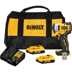 Kit Parafusadeira Impacto Brushless Atomic 20v Dcf809 Dewalt