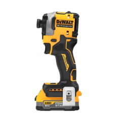 Kit Parafusadeira Impacto Dcf850 20v + Carregador Bivolt + 2 Baterias 1.7ah Powerstack + Bolsa Dewalt Dcbp034e2 - Dewalt