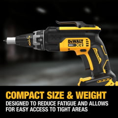 Parafusadeira 1/4 Drywall 20V Brushless MAX XR DCF630 Dewalt