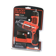 Parafusadeira Bateria 1/4 + Acessórios BDCS36F BLACK DECKER