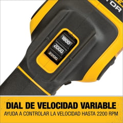 POLITRIZ A BATERIA 7" 180MM 20V MAX BRUSHLESS DCM849B DEWALT