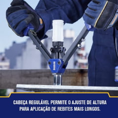 Rebitador Manual Alavanca 2,4 A 6,4mm R450 Irwin1887143