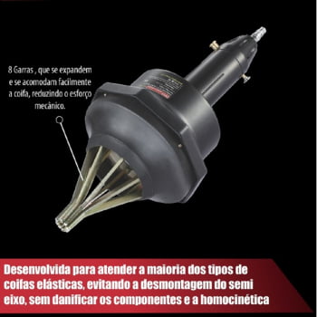 Ferramenta Pneumática para Coifas Homocinéticas QM-1125 M7