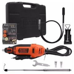 Micro Retífica Com 113 Acessórios Rt18Ka B2 220V Black+Decker