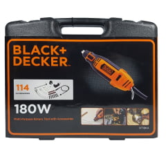 Micro Retífica Com 113 Acessórios Rt18Ka B2 220V Black+Decker