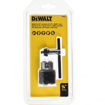 Mandril 1/2" 13mm 20F Com Chave Universal Dw21E DEWALT