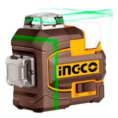 NIVEL A LASER A BATERIA 16V 12 LINHAS 35M HLL301201-9 INGCO 