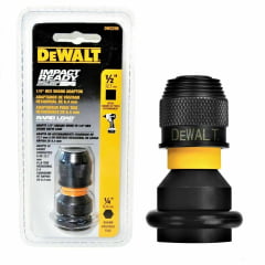 ADAPTADOR DE IMPACTO SOQUETE 1/2" P/ BITS 1/4" DW2298 DEWALT