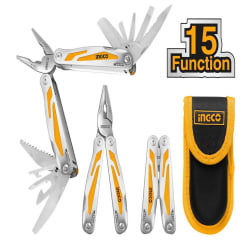 ALICATE MULTIFUNCIONAL INOX INGCO DOBRÁVEL 15 em 1 HFMFT0115