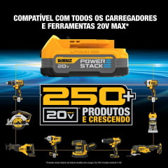 BATERIA LI-ION 1.7AH 20V MAX COMPACTA POWERSTACK DCBP034-BR DEWALT