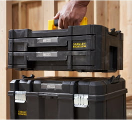Caixa Maleta 2 Gavetas Stanley Fatmax Pro-stack Fmst 1-71969 