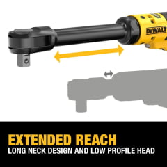 CHAVE CATRACA C/ EXTENSOR 1/2 20V BRUSHLESS DCF512EB DEWALT