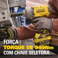 Chave Impacto 1/2'' Alto Torque 95kg 20v SBW940B Stanley