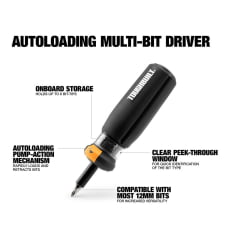 Chave Multiuso Autocarregável 06 Bits TB-H5-M-01 Toughbuilt