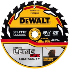 DISCO SERRA CIRCULAR ELITE SERIE 165mm 24D DWAW61224 DEWALT